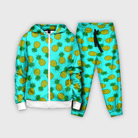 Детский костюм 3D с принтом Ананасы аква в Новосибирске,  |  | ananas | aqua | exotic | food | pineapple | summer | tropical | аква | ананасики | ананасы | десерт | джунгли | еда | лето | листья | море | овощи | океан | острова | отпуск | пальмы | плоды | пляж | растения | тропики | тропические