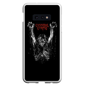 Чехол для Samsung S10E с принтом Cannibal Corpse в Новосибирске, Силикон | Область печати: задняя сторона чехла, без боковых панелей | Тематика изображения на принте: cannibal corpse | kreator | punk rock | slayer | sodom | анархия | блэк метал | гаражный рок | гранж | дэт метал | металл | панк рок | рок музыка | рок н ролл | рокер | треш метал | труп каннибал | тяжелый рок | хард рок