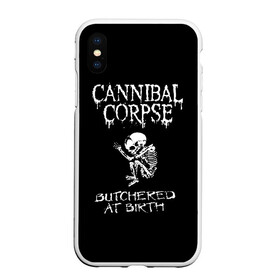 Чехол для iPhone XS Max матовый с принтом Cannibal Corpse в Новосибирске, Силикон | Область печати: задняя сторона чехла, без боковых панелей | cannibal corpse | kreator | punk rock | slayer | sodom | анархия | блэк метал | гаражный рок | гранж | дэт метал | металл | панк рок | рок музыка | рок н ролл | рокер | треш метал | труп каннибал | тяжелый рок | хард рок