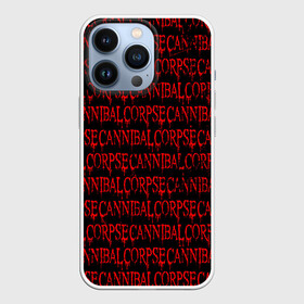 Чехол для iPhone 13 Pro с принтом Cannibal Corpse в Новосибирске,  |  | deth metal | дет метал | метал | паттерн | труп каннибала