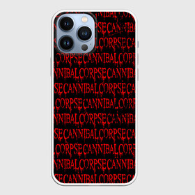 Чехол для iPhone 13 Pro Max с принтом Cannibal Corpse в Новосибирске,  |  | deth metal | дет метал | метал | паттерн | труп каннибала