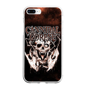 Чехол для iPhone 7Plus/8 Plus матовый с принтом Cannibal Corpse в Новосибирске, Силикон | Область печати: задняя сторона чехла, без боковых панелей | canibal corpse | cannibal corpse | death metal | группы | дэт метал | канибал корпс | метал | рок