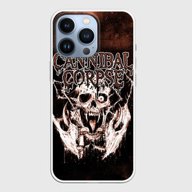 Чехол для iPhone 13 Pro с принтом Cannibal Corpse в Новосибирске,  |  | canibal corpse | cannibal corpse | death metal | группы | дэт метал | канибал корпс | метал | рок