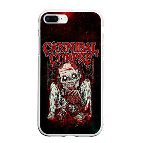 Чехол для iPhone 7Plus/8 Plus матовый с принтом Cannibal Corpse в Новосибирске, Силикон | Область печати: задняя сторона чехла, без боковых панелей | canibal corpse | cannibal corpse | death metal | группы | дэт метал | канибал корпс | метал | рок