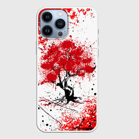 Чехол для iPhone 13 Pro Max с принтом САКУРА | SAKURA | ВИШНЯ в Новосибирске,  |  | chery | colors | flowers | japan | paints | roses | sakura | брызги | вишня | краски | растения | розы | ромашка | сакура | тюльпаны | цветы | цветы сакуры | япония