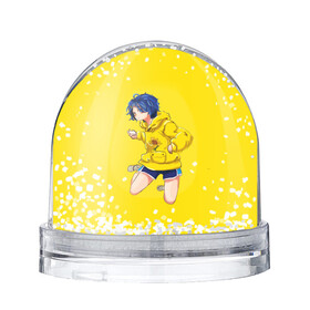 Снежный шар с принтом Ай Ото в Новосибирске, Пластик | Изображение внутри шара печатается на глянцевой фотобумаге с двух сторон | anime | wonders egg priotity | ай ото | аниме | анимэ | мамоэ саваки | нэйру аонума | приоритет чудо яйца | рика кавай