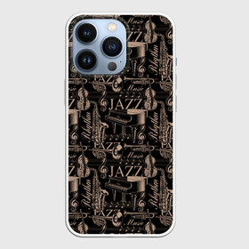 Чехол для iPhone 13 Pro с принтом Jazz в Новосибирске,  |  | jazz | бибоп | биг бенд | блюз | джаз | джаз мануш | кул джаз | музыка | ноты | оркестр | постбоп | регги | ритм н блюз | саксофон | свинг | смуз джаз | соул джаз | фри джаз | хард боп | эйсид джаз