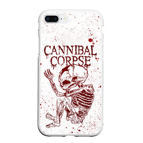 Чехол для iPhone 7Plus/8 Plus матовый с принтом Cannibal Corpse в Новосибирске, Силикон | Область печати: задняя сторона чехла, без боковых панелей | canibal corpse | cannibal corpse | death metal | группы | дэт метал | канибал корпс | метал | рок