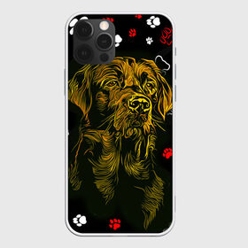 Чехол для iPhone 12 Pro Max с принтом Пёс в Новосибирске, Силикон |  | альфа | амега | барсик | волк | волчонок | гаф | зверь | красивая | лабрадор | лайка | лапа | лапы | лис | омега | пёс | сказка | след | следы | собака | фильм | хаски | хуч | щенок