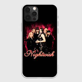 Чехол для iPhone 12 Pro с принтом Nightwish в Новосибирске, силикон | область печати: задняя сторона чехла, без боковых панелей | gothic | metall | nightwish | rock | tarja turunen | готические | логотипы рок групп | метал | музыка | найтвиш | рок группы | рокерские | симфоник метал | тарья турунен