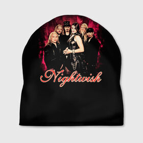 Шапка 3D с принтом Nightwish в Новосибирске, 100% полиэстер | универсальный размер, печать по всей поверхности изделия | gothic | metall | nightwish | rock | tarja turunen | готические | логотипы рок групп | метал | музыка | найтвиш | рок группы | рокерские | симфоник метал | тарья турунен