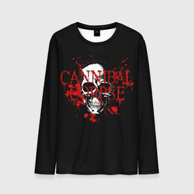 Мужской лонгслив 3D с принтом Cannibal Corpse в Новосибирске, 100% полиэстер | длинные рукава, круглый вырез горловины, полуприлегающий силуэт | cannibal | cannibal corpse | corpse | trash | алекс уэбстер | брутальный дэт метал | джордж фишер | дэт метал | дэтграйнд | пол мазуркевич | пэт обрайэн | роб барретт