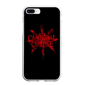 Чехол для iPhone 7Plus/8 Plus матовый с принтом Cannibal Corpse в Новосибирске, Силикон | Область печати: задняя сторона чехла, без боковых панелей | cannibal | cannibal corpse | corpse | trash | алекс уэбстер | брутальный дэт метал | дэт метал | дэтграйнд | пол мазуркевич