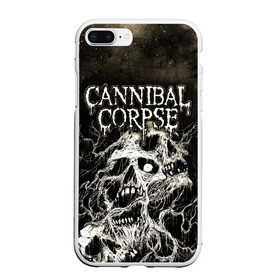 Чехол для iPhone 7Plus/8 Plus матовый с принтом Cannibal Corpse в Новосибирске, Силикон | Область печати: задняя сторона чехла, без боковых панелей | canibal corpse | cannibal corpse | death metal | группы | дэт метал | канибал корпс | метал | рок