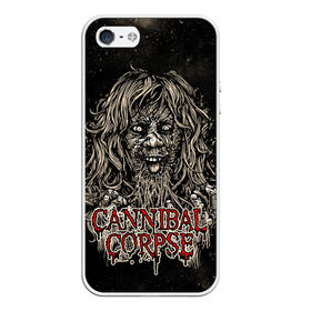 Чехол для iPhone 5/5S матовый с принтом Cannibal Corpse в Новосибирске, Силикон | Область печати: задняя сторона чехла, без боковых панелей | canibal corpse | cannibal corpse | death metal | группы | дэт метал | канибал корпс | метал | рок