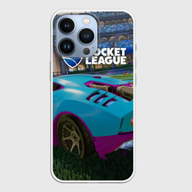 Чехол для iPhone 13 Pro с принтом Rocket League в Новосибирске,  |  | cars | game | games | rocket league | гонка | гонки | машина | машины | рокет лига