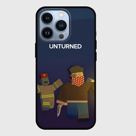 Чехол для iPhone 13 Pro с принтом Unturned в Новосибирске,  |  | survival | unturned | zombie | антюрнд | антюрнед | выживание | игра про зомби | стим