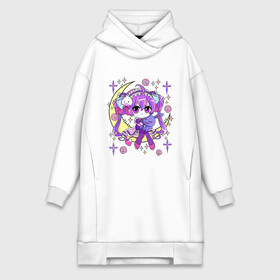 Платье-худи хлопок с принтом Cute Chibi Kawaii в Новосибирске,  |  | anime | chibi | cute | devil | girls | goth | kawaii | loli | made | manga | pastel | skull | star | аниме | бантики | гот | готик | готичная | девочка | девушка | доли | звезды | каваи | кавай | луна | манга | месяц | милая | мишка | плюшевый