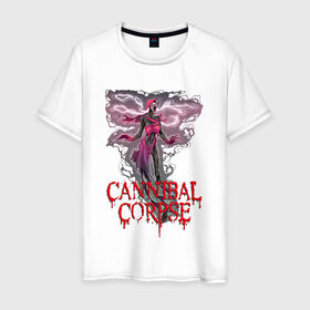 Мужская футболка хлопок с принтом Cannibal Corpse | Труп Каннибала (Z) в Новосибирске, 100% хлопок | прямой крой, круглый вырез горловины, длина до линии бедер, слегка спущенное плечо. | cannibal | cannibal corpse | corpse | death metal | deathgrind | алекс уэбстер | брутальный дэт метал | дэт метал | дэтграйнд | пол мазуркевич | роб барретт | труп каннибала