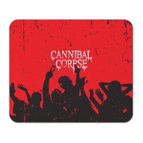 Коврик для мышки прямоугольный с принтом Cannibal Corpse | Труп Каннибала (Z) в Новосибирске, натуральный каучук | размер 230 х 185 мм; запечатка лицевой стороны | cannibal | cannibal corpse | corpse | death metal | deathgrind | алекс уэбстер | брутальный дэт метал | дэт метал | дэтграйнд | пол мазуркевич | роб барретт | труп каннибала