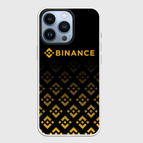 Чехол для iPhone 13 Pro с принтом BINANCE | БИНАНС БИРЖА в Новосибирске,  |  | bitcoin | blockchain | btc | cardano | crypto | ethereum | polkadot | tether | xrp | бинанс | биткоин | блокчейн | валюта | деньги | криптовалюта | майнер | майнинг | цифровая валюта | цифровое золото | эфир