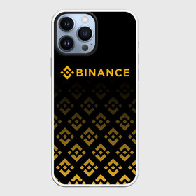 Чехол для iPhone 13 Pro Max с принтом BINANCE | БИНАНС БИРЖА в Новосибирске,  |  | Тематика изображения на принте: bitcoin | blockchain | btc | cardano | crypto | ethereum | polkadot | tether | xrp | бинанс | биткоин | блокчейн | валюта | деньги | криптовалюта | майнер | майнинг | цифровая валюта | цифровое золото | эфир