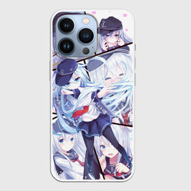 Чехол для iPhone 13 Pro с принтом Kantai Collection: Hibiki в Новосибирске,  |  | Тематика изображения на принте: аниме | девочка | пингвин | флотская коллекция | хибики