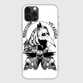 Чехол для iPhone 12 Pro Max с принтом Doctor Plague в Новосибирске, Силикон |  | doctor plague | horror | skull | крысы | ужасы | череп | чумной доктор