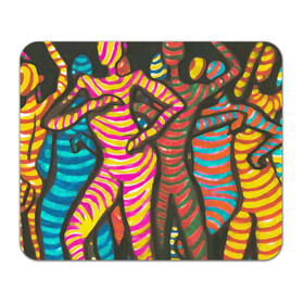 Коврик для мышки прямоугольный с принтом Люди в танце Дискотека в Новосибирске, натуральный каучук | размер 230 х 185 мм; запечатка лицевой стороны | движения | дискотека | линии | люди | музыка | отрыв | песни | скопление | танец | тела