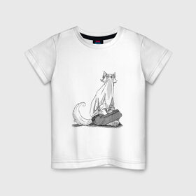 Детская футболка хлопок с принтом Выдающиеся звери Легоси в Новосибирске, 100% хлопок | круглый вырез горловины, полуприлегающий силуэт, длина до линии бедер | аниме | волк | выдающиеся | заяц | звери | кролик | легоси | луис | олень | сезон | хару