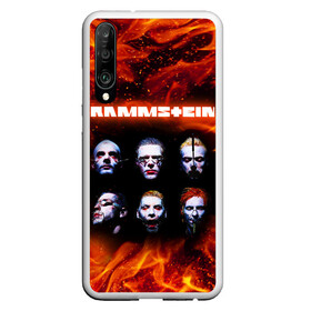 Чехол для Honor P30 с принтом RAMMSTEIN в Новосибирске, Силикон | Область печати: задняя сторона чехла, без боковых панелей | Тематика изображения на принте: du hast | mein herz brennt | music. | ohne dich | rammstein | rock | till lindemann | музыка | рамштайн | рок | тилль линдеманн