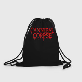 Рюкзак-мешок 3D с принтом Cannibal Corpse в Новосибирске, 100% полиэстер | плотность ткани — 200 г/м2, размер — 35 х 45 см; лямки — толстые шнурки, застежка на шнуровке, без карманов и подкладки | at | back | birth | bleeding | bloodthirst | butchered | cannibal | corpse | eaten | evisceration | gallery | gore | kill | kreaton | life | mutilated | obsessed | of | slayer | sodom | spawn | suicide | the | to | tomb | unimagined | vile | 