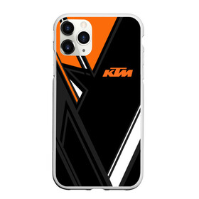 Чехол для iPhone 11 Pro матовый с принтом KTM | КТМ в Новосибирске, Силикон |  | enduro | ktm | moto | moto sport | motocycle | orange | sportmotorcycle | ктм | мото | мото спорт | мотоспорт | оранжевый | спорт мото