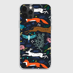 Чехол для iPhone 12 Pro Max с принтом Звери и Природа в Новосибирске, Силикон |  | Тематика изображения на принте: зайка | заяц | зверь | лес | лис | лиса | лисица | лисонька | олень | природа | птица | рога | рыжая | хищник | цветы