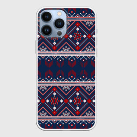 Чехол для iPhone 13 Pro Max с принтом Русские народные узоры в Новосибирске,  |  | deer | folk patterns | patterns | russian patterns | slavic clothing | slavic style | народные узоры | олень | русские узоры | славянская одежда | славянский стиль | узоры