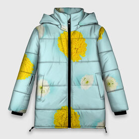 Женская зимняя куртка Oversize с принтом Одуванчики Dandelions в Новосибирске, верх — 100% полиэстер; подкладка — 100% полиэстер; утеплитель — 100% полиэстер | длина ниже бедра, силуэт Оверсайз. Есть воротник-стойка, отстегивающийся капюшон и ветрозащитная планка. 

Боковые карманы с листочкой на кнопках и внутренний карман на молнии | dandelion | dandelions | field | flowers | nature | spring | summer | wreath | венок | весна | лето | одуванчик | одуванчики | поле | природа | цветы