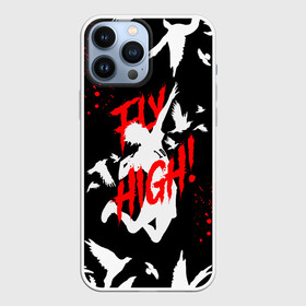 Чехол для iPhone 13 Pro Max с принтом Haikyu birds в Новосибирске,  |  | haikuu | haikyu | haikyuu | karasuno | tanaka | адзуманэ асахи | асахи адзуманэ | волейбол | дайти савамура | кагэяма тобио | карасуно | коси сугавара | маленький гигант | савамура дайти | сёё | сёё хината