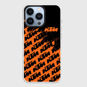 Чехол для iPhone 13 Pro с принтом KTM | КТМ в Новосибирске,  |  | enduro | ktm | moto | moto sport | motocycle | orange | sportmotorcycle | ктм | мото | мото спорт | мотоспорт | оранжевый | спорт мото