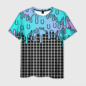 Мужская футболка 3D с принтом Beach MIami в Новосибирске, 100% полиэфир | прямой крой, круглый вырез горловины, длина до линии бедер | fashion | fire | game | hip hop | rap | street style | top | игра | мода | огонь | подарок | рэп | топ | уличный стиль | хип хоп