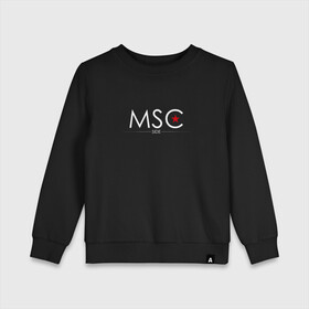 Детский свитшот хлопок с принтом MSCside collection | MSC (2021) в Новосибирске, 100% хлопок | круглый вырез горловины, эластичные манжеты, пояс и воротник | Тематика изображения на принте: 0x000000123 | moscow | moscow side | mscside | москва