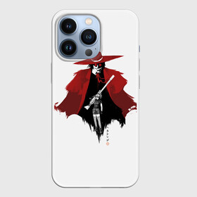 Чехол для iPhone 13 Pro с принтом Immortal Duo в Новосибирске,  |  | Тематика изображения на принте: alexander | alucard | anderson | dracula | hellsing | integra | seras | victoria | walter | александр | алукард | андерсон | ван | виктория | винкль | ганс | гюнше | дракула | интегра | макс | монтана | рип | серас | уолтер | хеллсинг | шрёдин