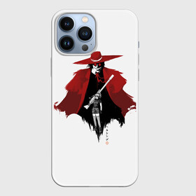 Чехол для iPhone 13 Pro Max с принтом Immortal Duo в Новосибирске,  |  | alexander | alucard | anderson | dracula | hellsing | integra | seras | victoria | walter | александр | алукард | андерсон | ван | виктория | винкль | ганс | гюнше | дракула | интегра | макс | монтана | рип | серас | уолтер | хеллсинг | шрёдин