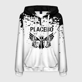 Мужская толстовка 3D на молнии с принтом placebo в Новосибирске, 100% полиэстер | длина до линии бедра, манжеты и пояс оформлены мягкой тканевой резинкой, двухслойный капюшон со шнурком для регулировки, спереди молния, по бокам два кармана | black eyed | black market music | every you every me | nancy boy | placebo | placebo interview | placebo live | placebo nancy | pure morning | running up that hill | special k | taste in men | where is my mind | without you i’m nothing