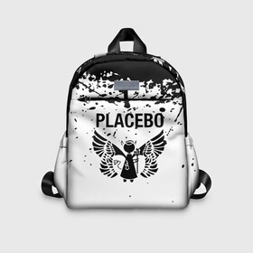 Детский рюкзак 3D с принтом placebo в Новосибирске, 100% полиэстер | лямки с регулируемой длиной, сверху петелька, чтобы рюкзак можно было повесить на вешалку. Основное отделение закрывается на молнию, как и внешний карман. Внутри дополнительный карман. По бокам два дополнительных кармашка | black eyed | black market music | every you every me | nancy boy | placebo | placebo interview | placebo live | placebo nancy | pure morning | running up that hill | special k | taste in men | where is my mind | without you i’m nothing