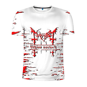 Мужская футболка 3D спортивная с принтом mayhem в Новосибирске, 100% полиэстер с улучшенными характеристиками | приталенный силуэт, круглая горловина, широкие плечи, сужается к линии бедра | black | black metal | burzum | de mysteriis dom sathanas | dead | deathcrush | dom | dwi | dwi woii | euronymous | freezing | hellhammer | lords of chaos | mayhem | metal | mysteriis | necrobutcher | norwegian black metal | sathanas | the true mayhem