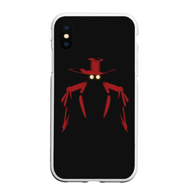 Чехол для iPhone XS Max матовый с принтом Alucard в Новосибирске, Силикон | Область печати: задняя сторона чехла, без боковых панелей | alexander | alucard | anderson | dracula | hellsing | integra | seras | victoria | walter | александр | алукард | андерсон | ван | виктория | винкль | ганс | гюнше | дракула | интегра | макс | монтана | рип | серас | уолтер | хеллсинг | шрёдин