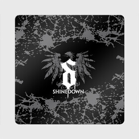 Магнит виниловый Квадрат с принтом shinedown в Новосибирске, полимерный материал с магнитным слоем | размер 9*9 см, закругленные углы | 45 shinedown | atlantic | atlantic records | brent smith | cut the cord | get up shinedown | music video | official video | rock | shinedown | shinedown (musical group) | shinedown devil | sound of madness | state of my head | zach myers