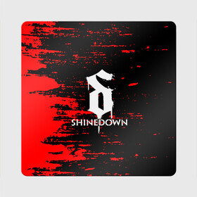 Магнит виниловый Квадрат с принтом shinedown в Новосибирске, полимерный материал с магнитным слоем | размер 9*9 см, закругленные углы | 45 shinedown | atlantic | atlantic records | brent smith | cut the cord | get up shinedown | music video | official video | rock | shinedown | shinedown (musical group) | shinedown devil | sound of madness | state of my head | zach myers