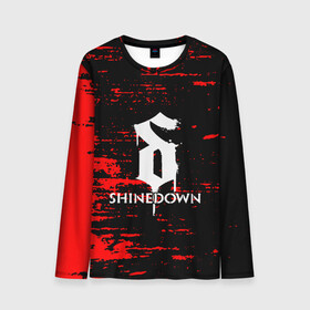 Мужской лонгслив 3D с принтом shinedown в Новосибирске, 100% полиэстер | длинные рукава, круглый вырез горловины, полуприлегающий силуэт | 45 shinedown | atlantic | atlantic records | brent smith | cut the cord | get up shinedown | music video | official video | rock | shinedown | shinedown (musical group) | shinedown devil | sound of madness | state of my head | zach myers