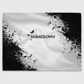Плед 3D с принтом shinedown в Новосибирске, 100% полиэстер | закругленные углы, все края обработаны. Ткань не мнется и не растягивается | 45 shinedown | atlantic | atlantic records | brent smith | cut the cord | get up shinedown | music video | official video | rock | shinedown | shinedown (musical group) | shinedown devil | sound of madness | state of my head | zach myers